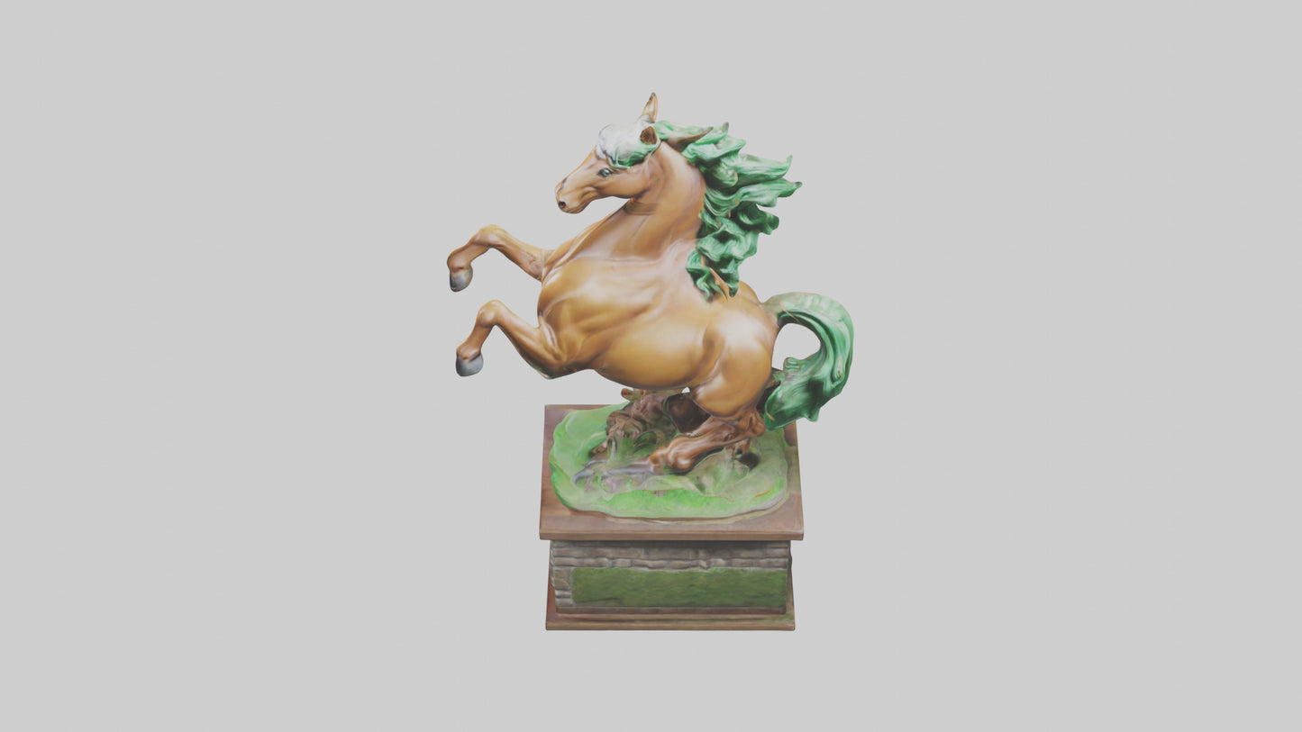 3D model Epona statue model VR / AR / low-poly