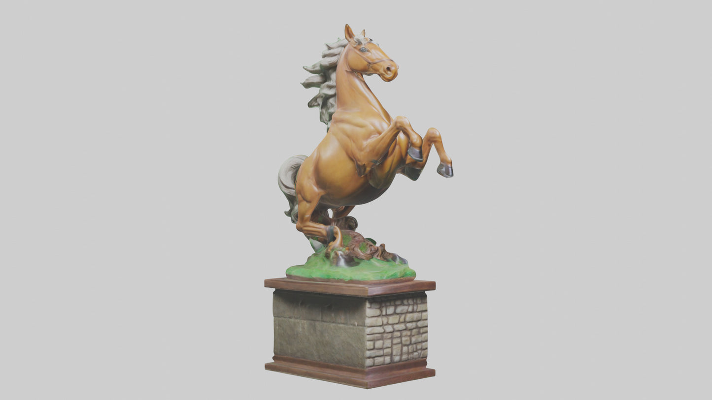 3D model Epona statue model VR / AR / low-poly