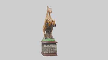 3D model Epona statue model VR / AR / low-poly