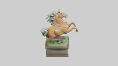 3D model Epona statue model VR / AR / low-poly