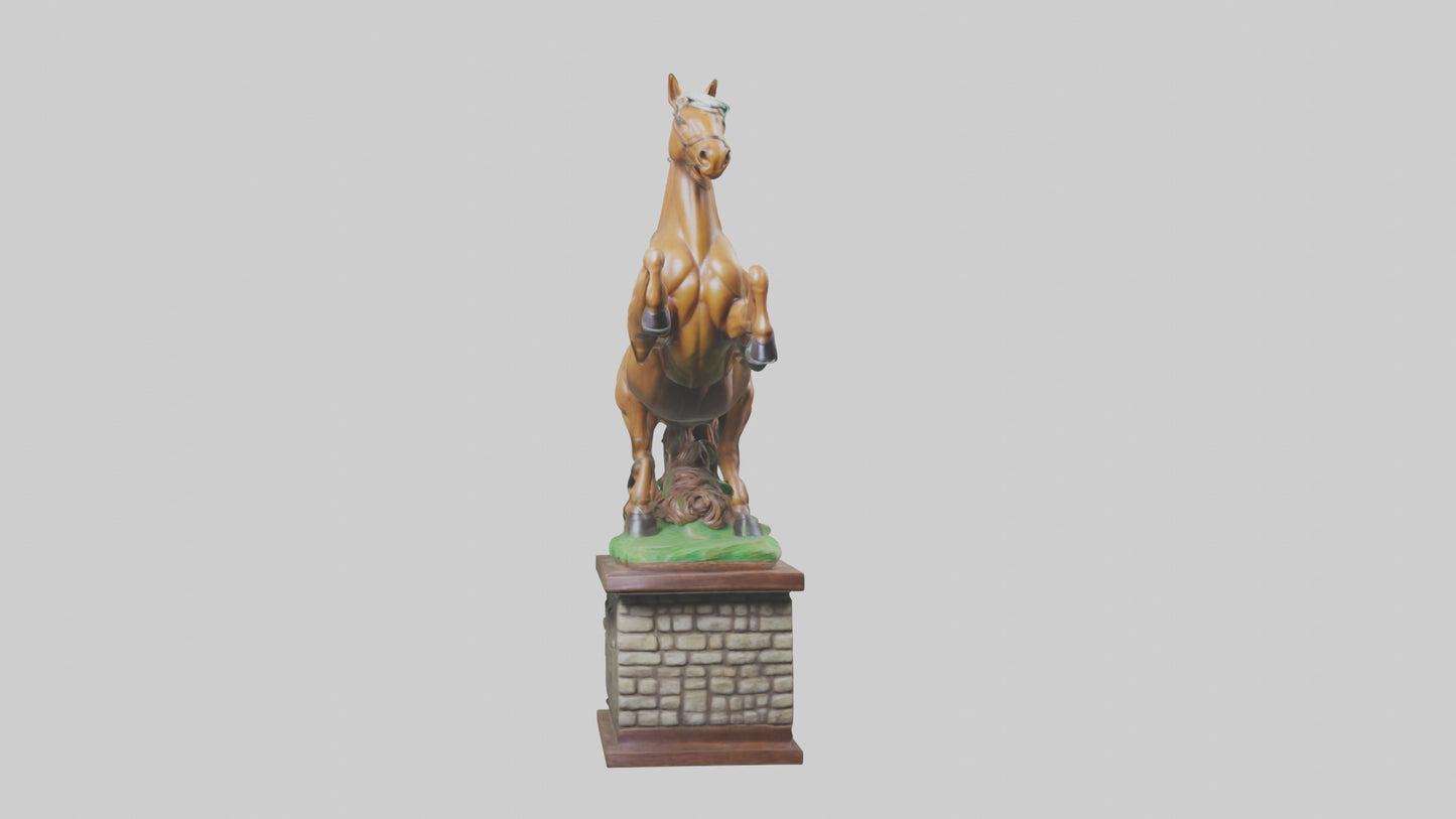 3D model Epona statue model VR / AR / low-poly