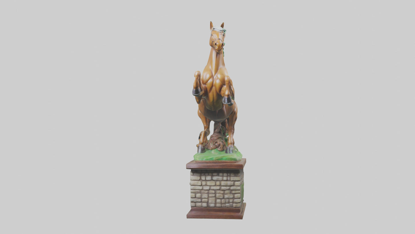 3D model Epona statue model VR / AR / low-poly