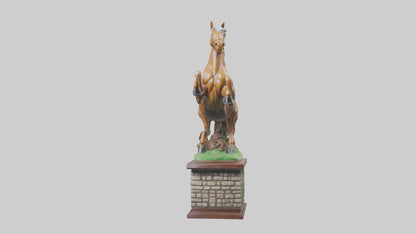 3D model Epona statue model VR / AR / low-poly