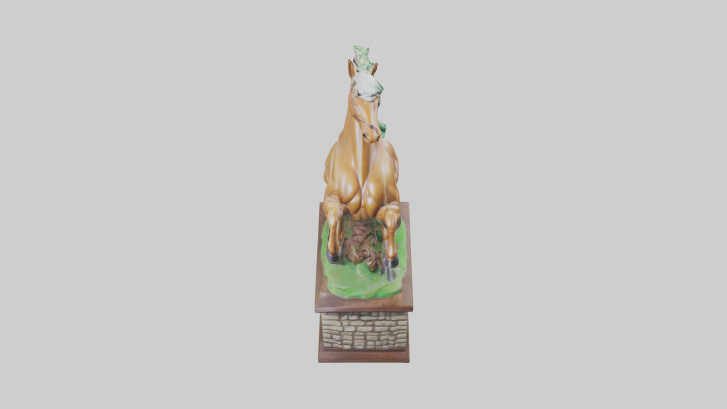 3D model Epona statue model VR / AR / low-poly