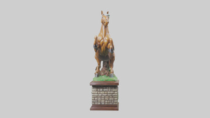 3D model Epona statue model VR / AR / low-poly