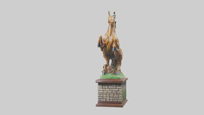 3D model Epona statue model VR / AR / low-poly
