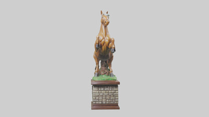 3D model Epona statue model VR / AR / low-poly