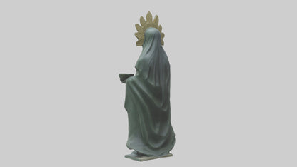 3D model Ereshkigal statue model VR / AR / low-poly