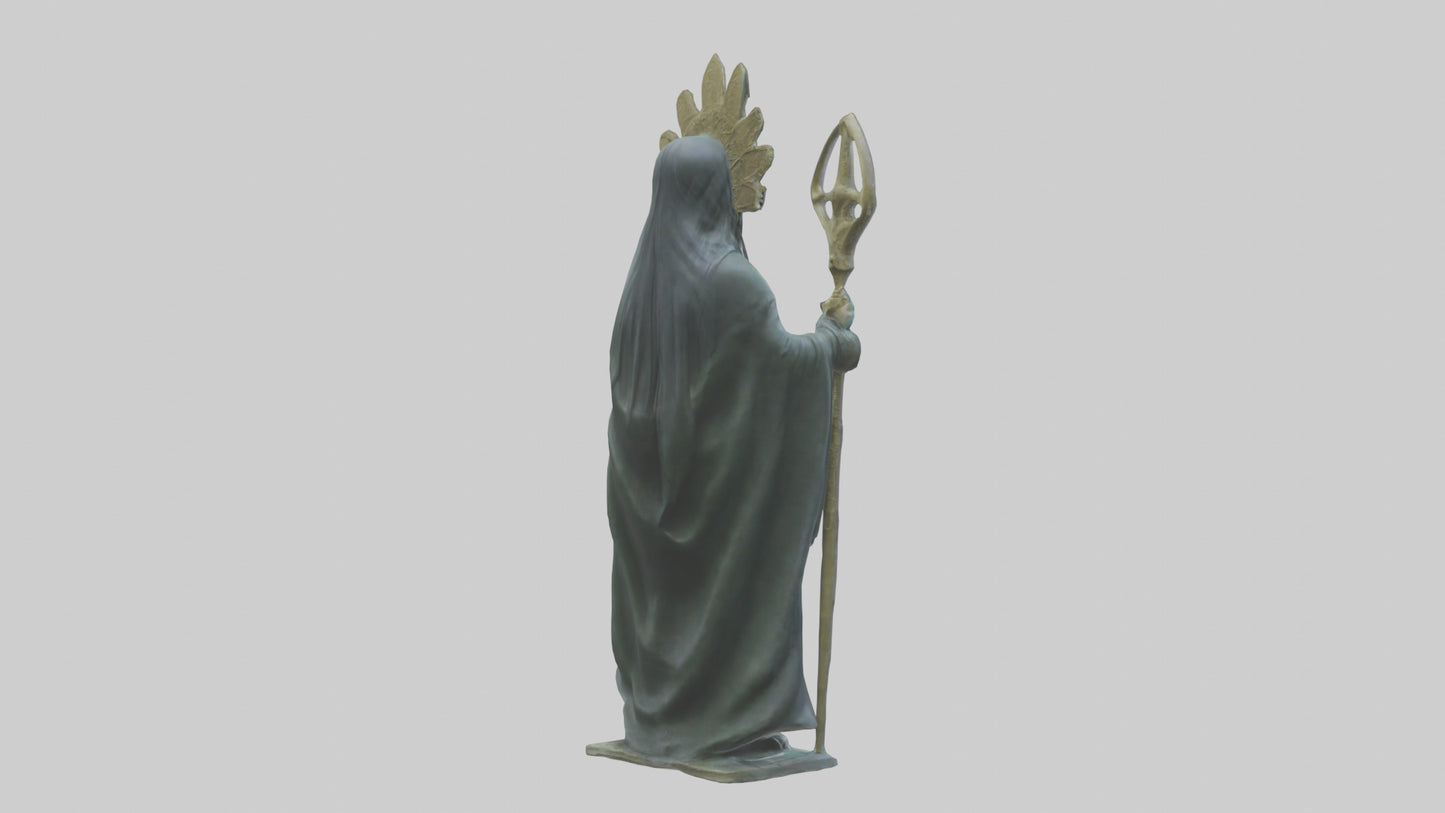 3D model Ereshkigal statue model VR / AR / low-poly