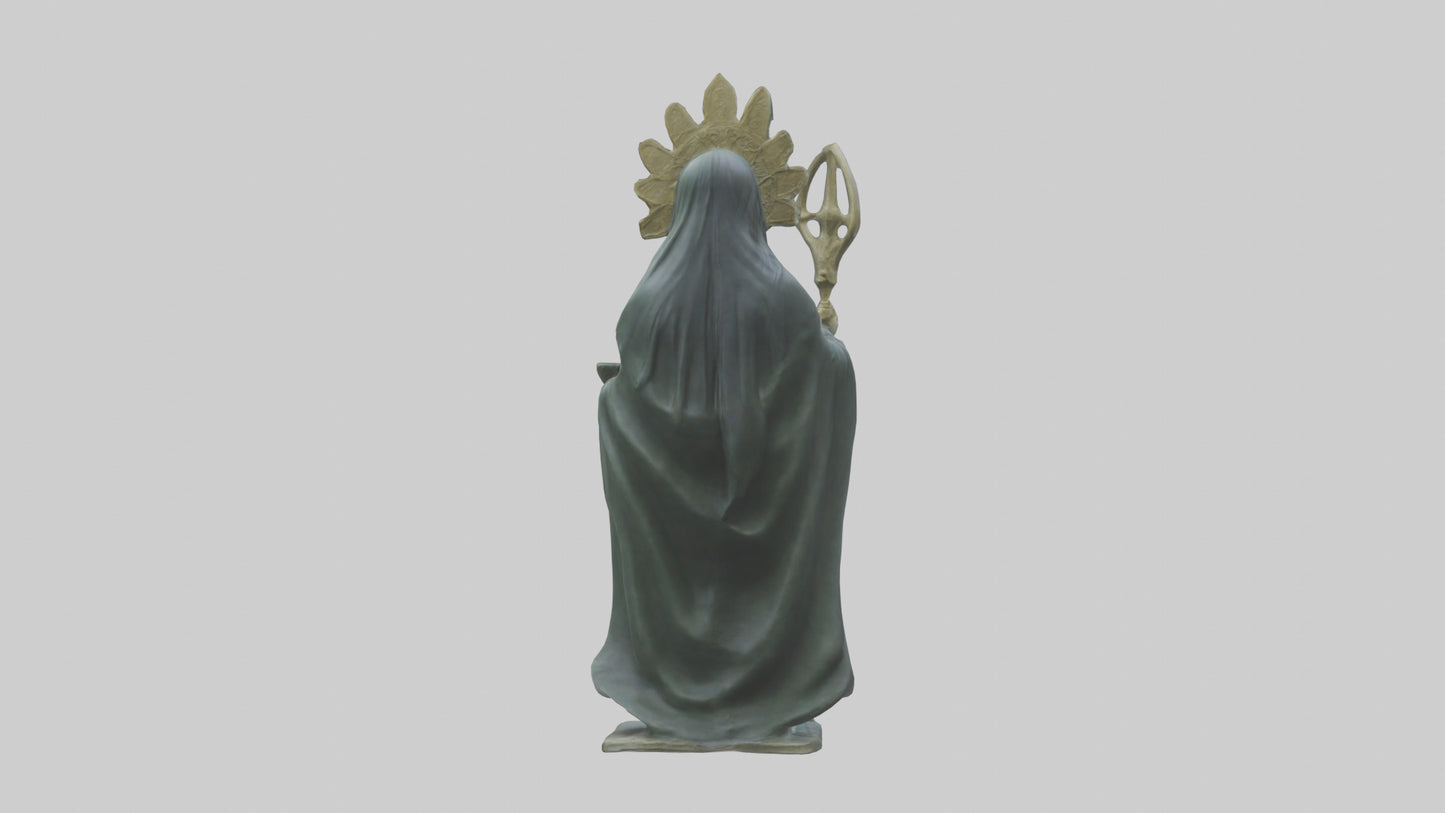 3D model Ereshkigal statue model VR / AR / low-poly