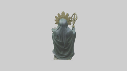 3D model Ereshkigal statue model VR / AR / low-poly