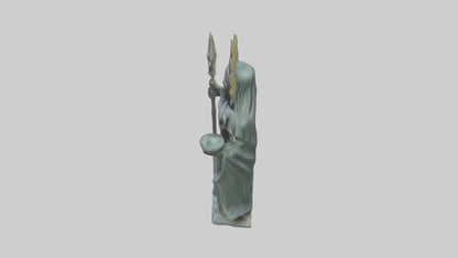 3D model Ereshkigal statue model VR / AR / low-poly
