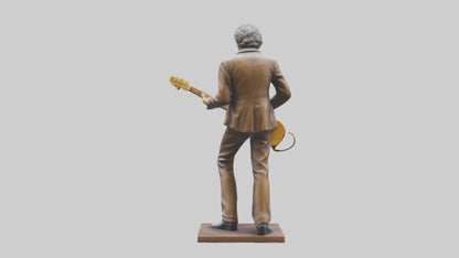 Eric Clapton statue model VR / AR / low-poly