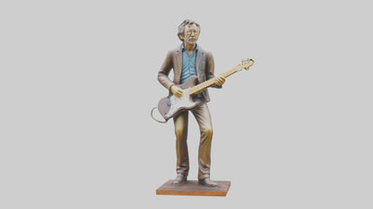 Eric Clapton statue model VR / AR / low-poly