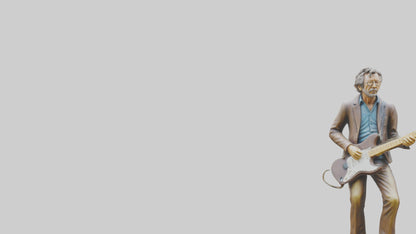 Eric Clapton statue model VR / AR / low-poly