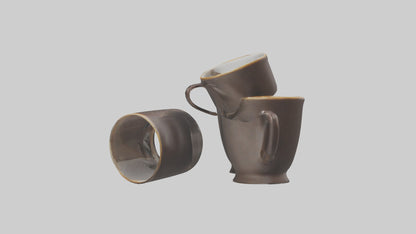 3D model Espresso Cups model VR / AR / low-poly