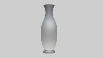 Etched glass vase model VR / AR / low-poly