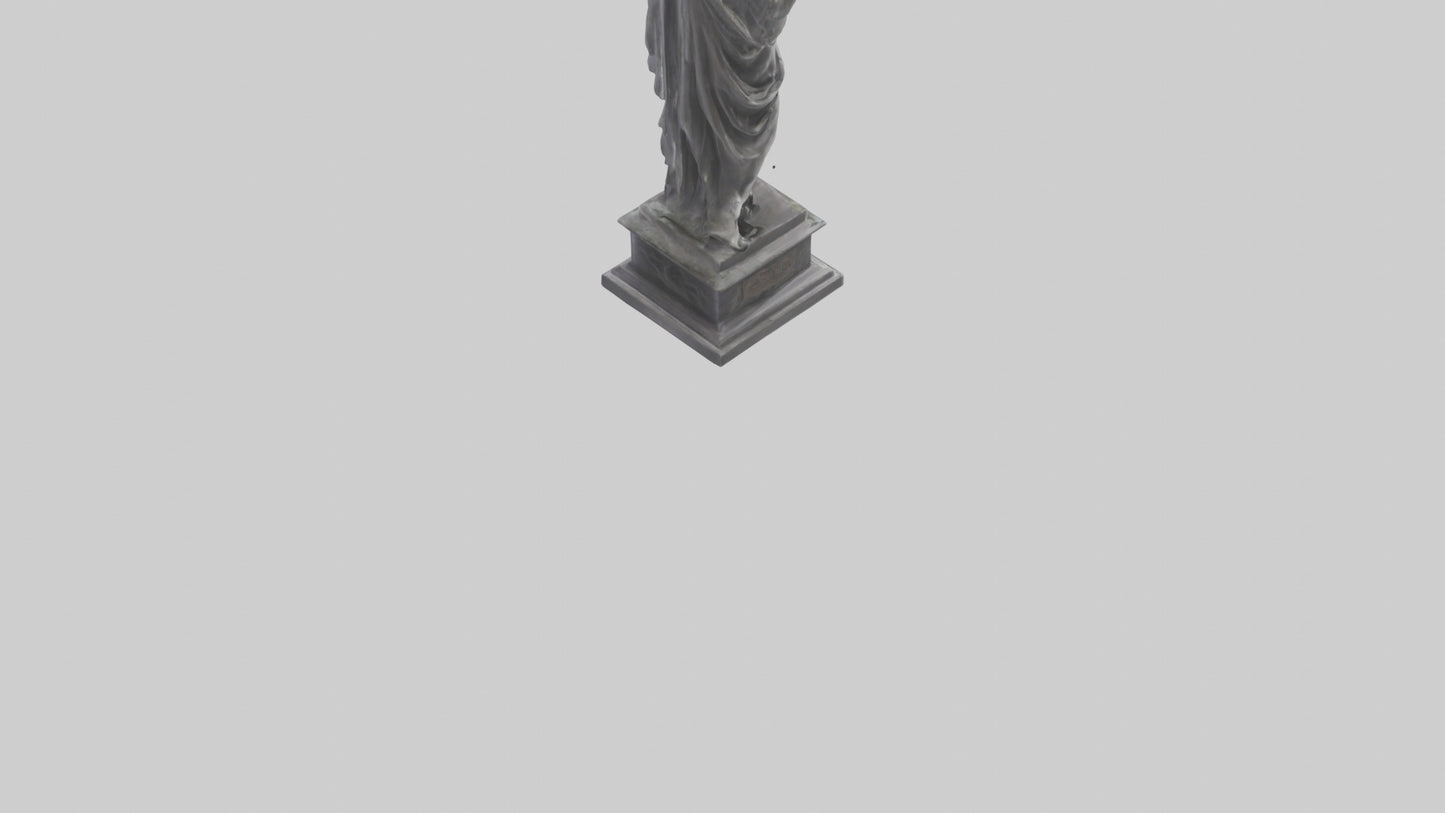 Eternal Freedom statue model VR / AR / low-poly