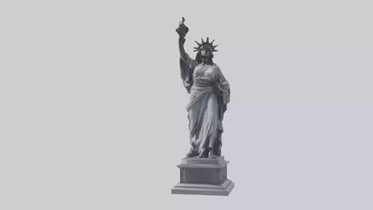 Eternal Freedom statue model VR / AR / low-poly