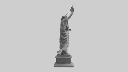 Eternal Freedom statue model VR / AR / low-poly