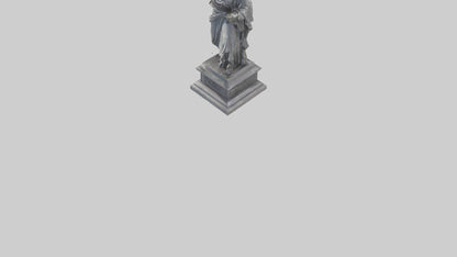 Eternal Freedom statue model VR / AR / low-poly
