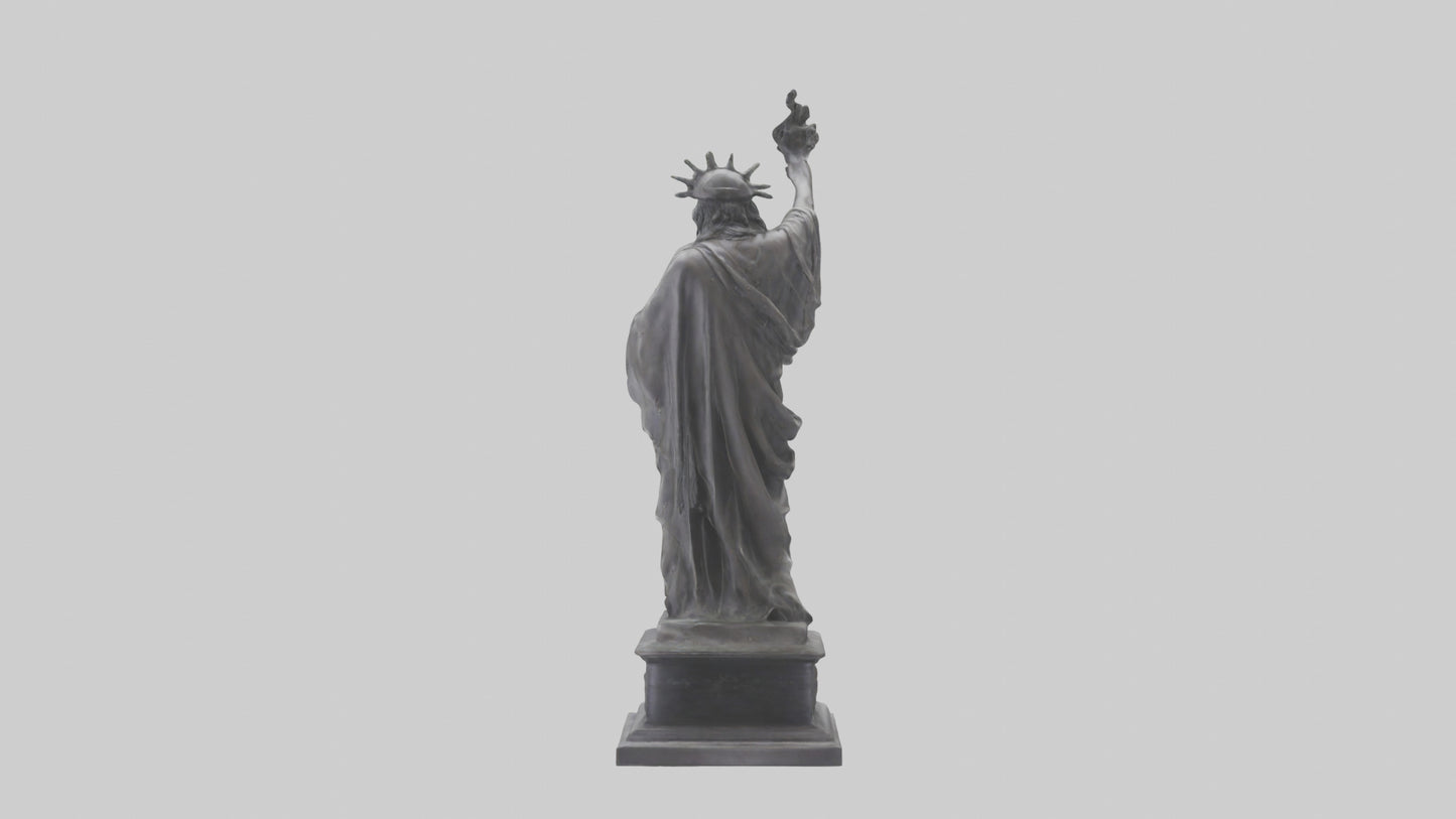 Eternal Freedom statue model VR / AR / low-poly