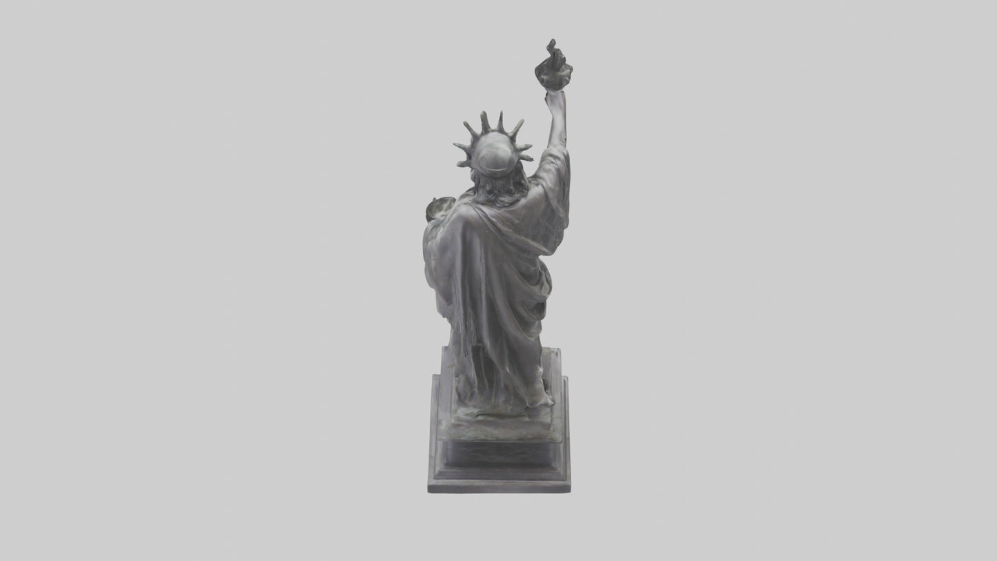 Eternal Freedom statue model VR / AR / low-poly