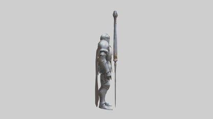 Eternal Knight model VR / AR / low-poly