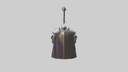 Eternal Knight model VR / AR / low-poly