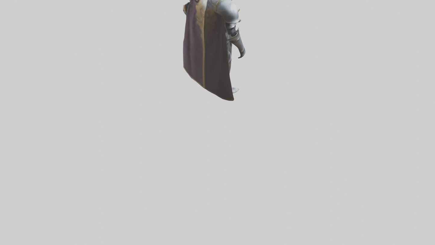 Eternal Knight model VR / AR / low-poly