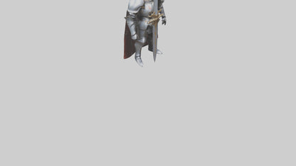 Eternal Knight model VR / AR / low-poly