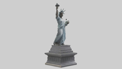3D model Eternal Struggle for Liberty statue model VR / AR / low-poly