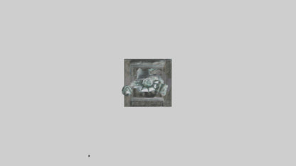 3D model Eternal Struggle for Liberty statue model VR / AR / low-poly