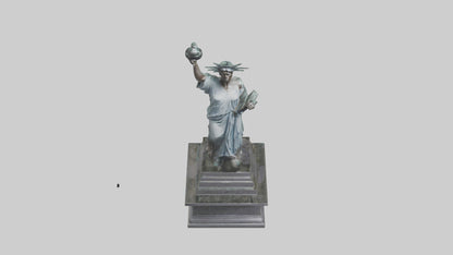 3D model Eternal Struggle for Liberty statue model VR / AR / low-poly