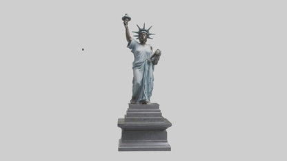 3D model Eternal Struggle for Liberty statue model VR / AR / low-poly