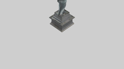 3D model Eternal Struggle for Liberty statue model VR / AR / low-poly