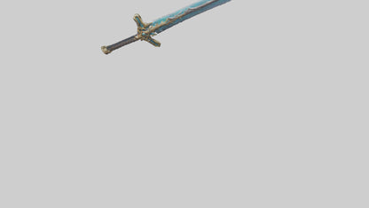 3D model Eternal Sword model VR / AR / low-poly