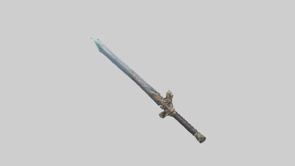 3D model Eternal Sword model VR / AR / low-poly