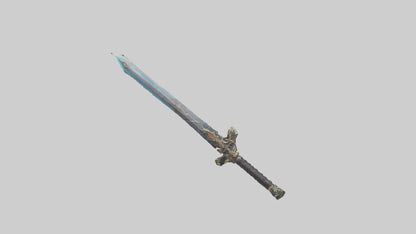 3D model Eternal Sword model VR / AR / low-poly