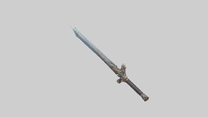 3D model Eternal Sword model VR / AR / low-poly