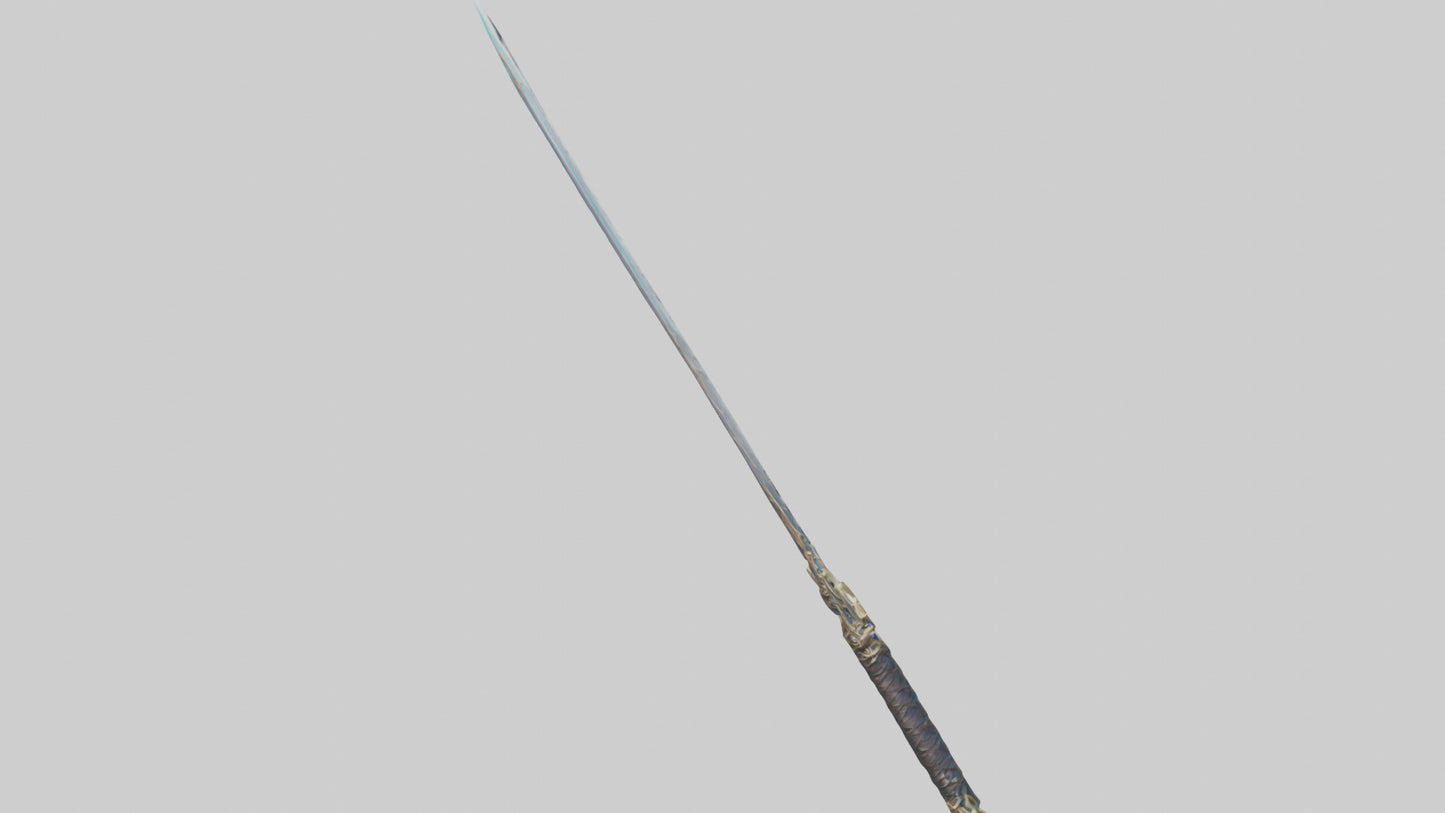 3D model Eternal Sword model VR / AR / low-poly