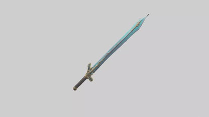 3D model Eternal Sword model VR / AR / low-poly