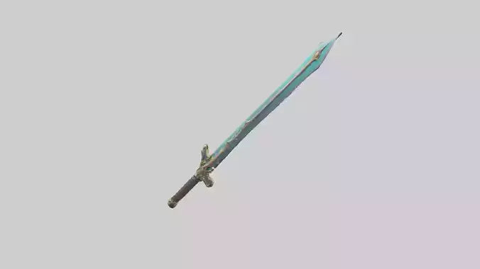 3D model Eternal Sword model VR / AR / low-poly