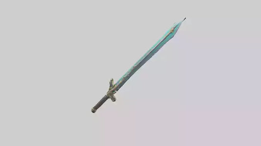 3D model Eternal Sword model VR / AR / low-poly