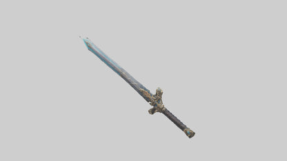 3D model Eternal Sword model VR / AR / low-poly