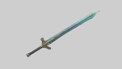 3D model Eternal Sword model VR / AR / low-poly