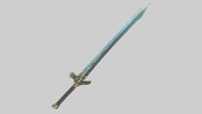 3D model Eternal Sword model VR / AR / low-poly