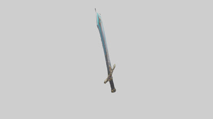 3D model Eternal Sword model VR / AR / low-poly