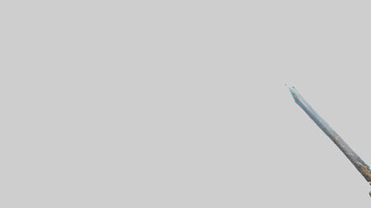 3D model Eternal Sword model VR / AR / low-poly