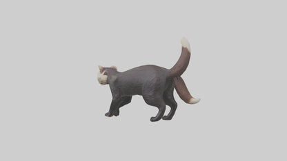 European Polecat hunting model 3D model